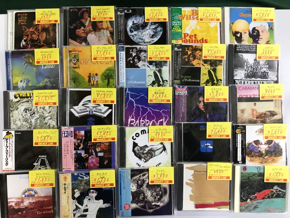 borderfukuoka's tweet photo. 【CD新入荷情報】
70年代のちょっとマニアックなSSW、フォーク、サイケのCDを新年早々をど〜んと大放出！
お好きな方はお早めに！
#ボーダーラインレコーズ福岡店 #中古CD
#BORDERLINERECORDS https://t.co/jlDvgRSiY7