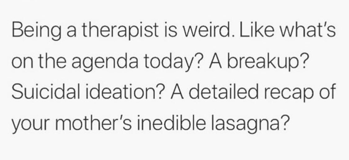 emmcard's tweet image. In a nutshell #therapistproblems