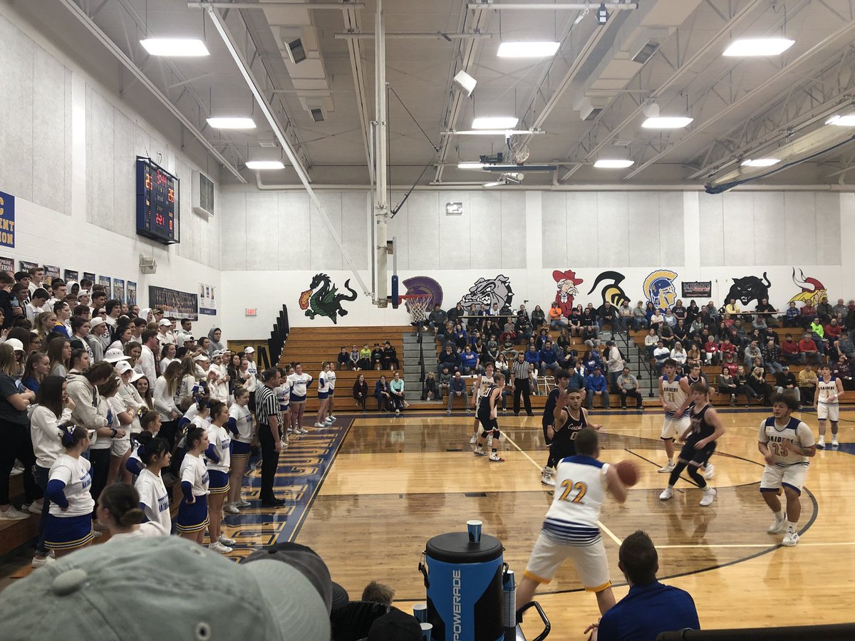 ncpep's tweet photo. SO PROUD OF OUR BOYS TONIGHT!!! Great win against Central! And congrats to Cody Hubbard for the winning buzzer beater shot! #bluecrew #wecanthidethatraiderpride 💙💛🏀⛹🏼‍♂️ https://t.co/BVXSMLE2mf