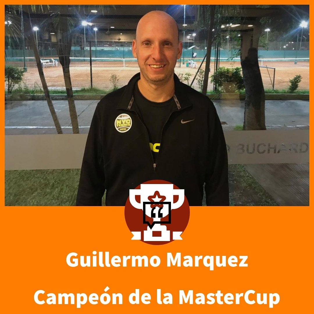 TenisTournament's tweet photo. Felicitaciones a @guillemarquez77 #Campeon de la #MasterCup en la categoría#IntermedioA.
@relojes_montreal @headtennis_official @sancristobalseg @tenis_tournament .
#jugatenis #torneosamateurs #TorneodeTenis #Tenis #tenisCABA. https://t.co/1ZOzA503A8