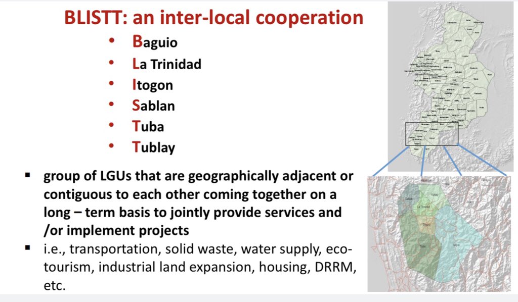 Adora_4Research's tweet photo. LGU leaders & legislators change, but NEDA ensures continuity & stability in the pursuit of development and management of the Baguio-La Trinidad-Itogon-Sablan-Tuba-Tublay (BLISTT) area. Thanks to NEDA-Cordillera Admin Region’s directors, past and present.
#RegionalDevelopmentPH https://t.co/7OZtHqh8n6