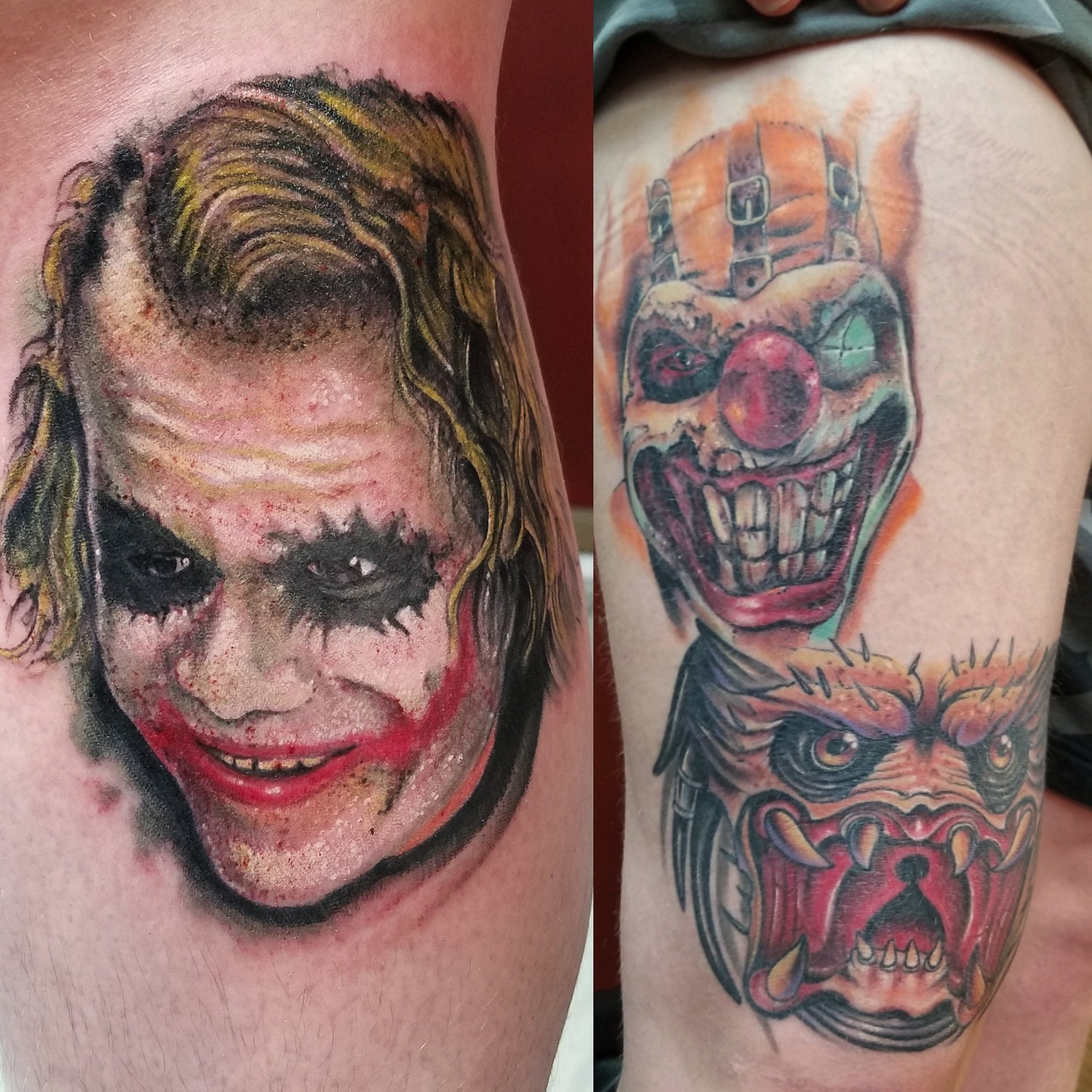 Joker Smile Tattoo On Arm Best Tattoo Ideas.