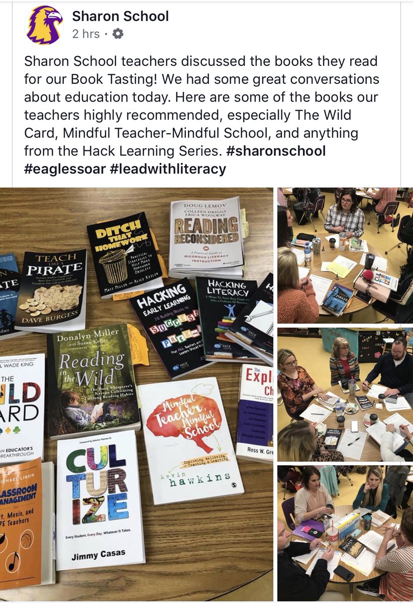 BDavidson007's tweet photo. Great conversations today at Sharon School. https://t.co/Ck7NVZxNCQ