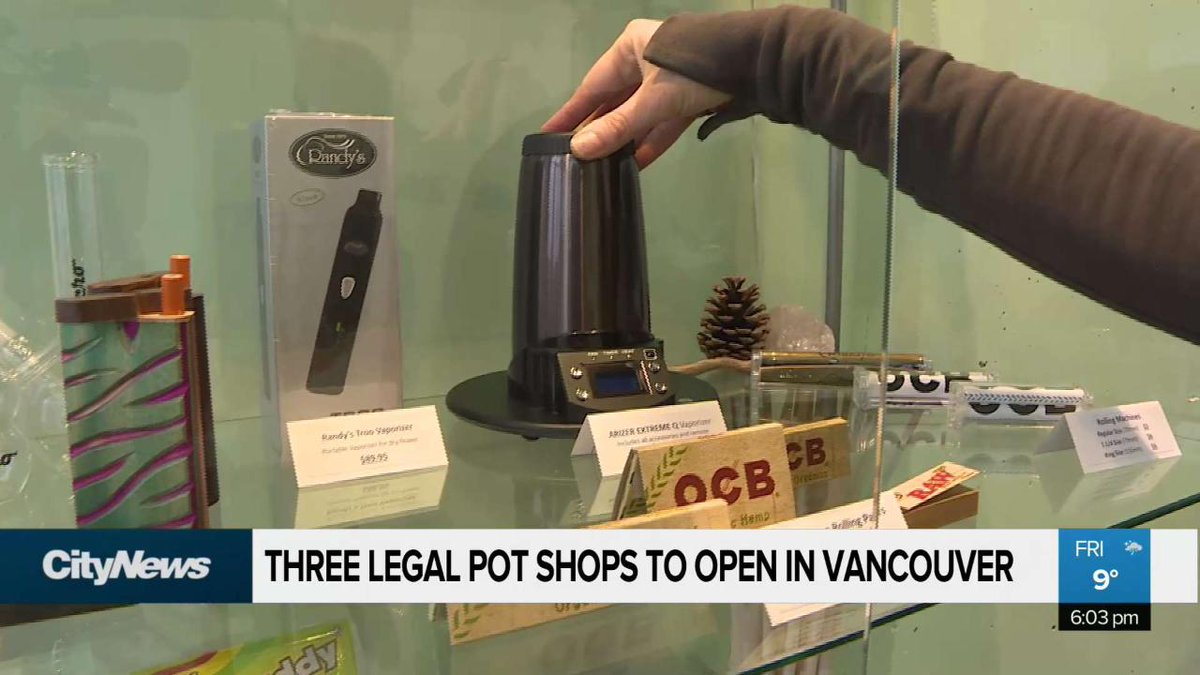 news1130's tweet photo. Vancouver’s first provincially approved pot shop is opening this weekend. @IsabelleRaghem has this preview https://t.co/aDmpKsZ5aN #MarijuanaFiles https://t.co/52gbPB1Ns4