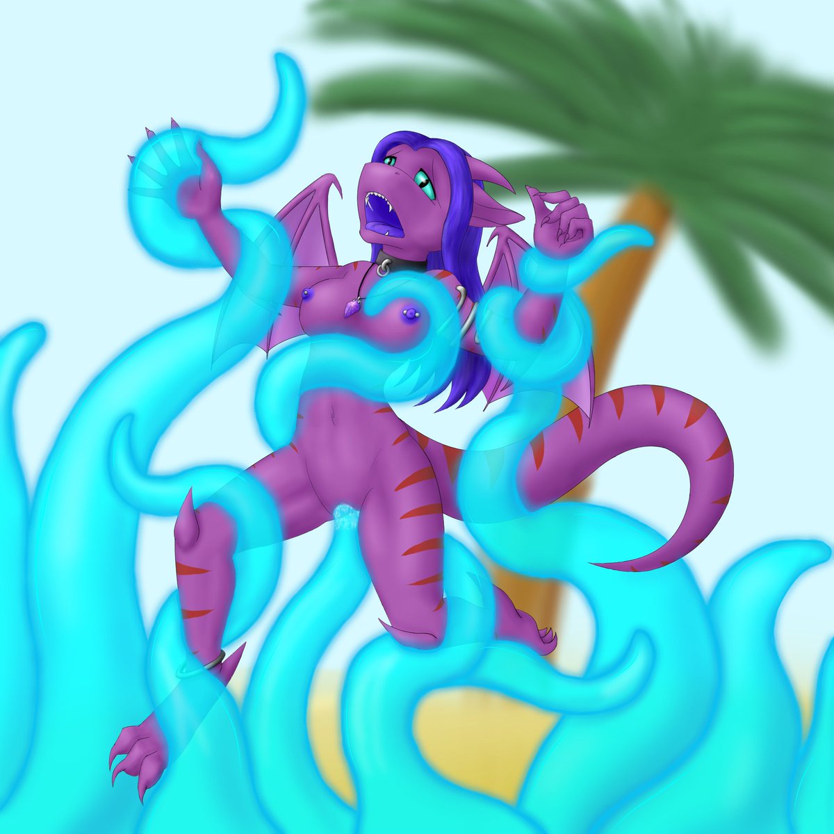 also cute but not so NSFW beach pic :3