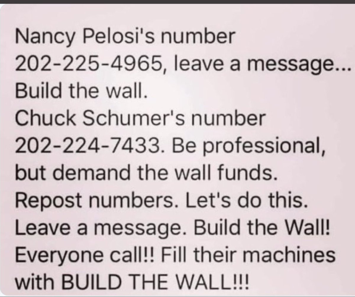 kelly_ramona's tweet photo. #BuildOurWall https://t.co/DARmziRNo1