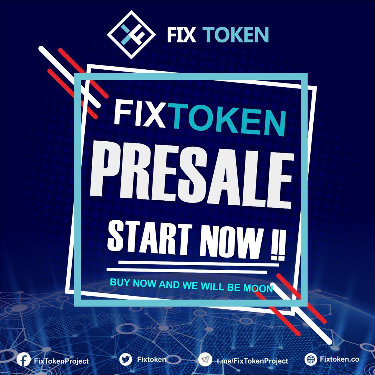 FixToken's tweet photo. FIXTOKEN PRESALE HAS STARTED ❗️❗️❗️

MORE INFO DETAIL ABOUT FIXTOKEN

NAME : FIX TOKEN
SYMBOL : FIX
SEMART CONTRACT : 0x40Fdb6653bF98333B2c8ffA7C3625e7cC83668be
DECIMAL : 8
TOTAL SUPPLY : 8.000.000.000 FIX
==============================
#bitcoin #Ethereum #dogecoin #fixtoken https://t.co/K0S4QUZDUi