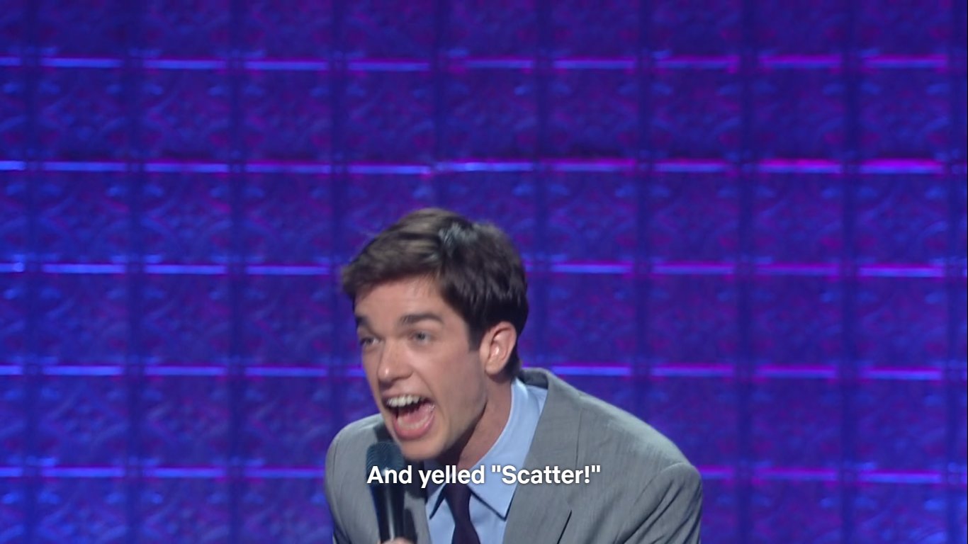 john mulaney out of context on Twitter: