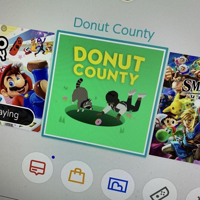 LifeofZay1's tweet photo. Playin some Donut County! Doin research on how even a small amount of story can make a difference. LifeofZay on Twitch! #donutcounty #switch #gameplay https://t.co/2QXo8wTew4 https://t.co/2feRlqw4sV