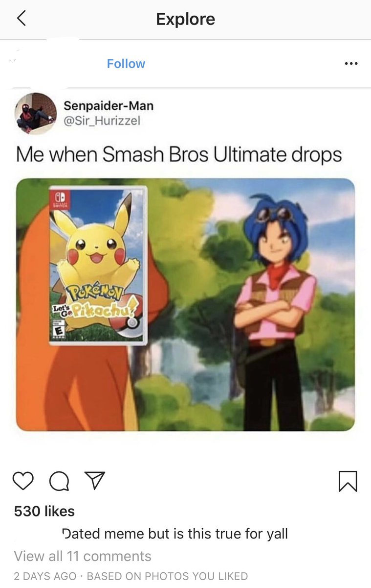sendvulpix's tweet image. Instagram explore actually kills me