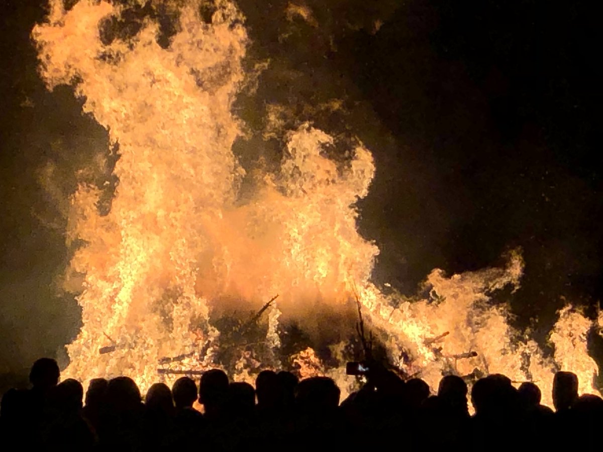 31st Annual Tree Burn in Solvang Edhat