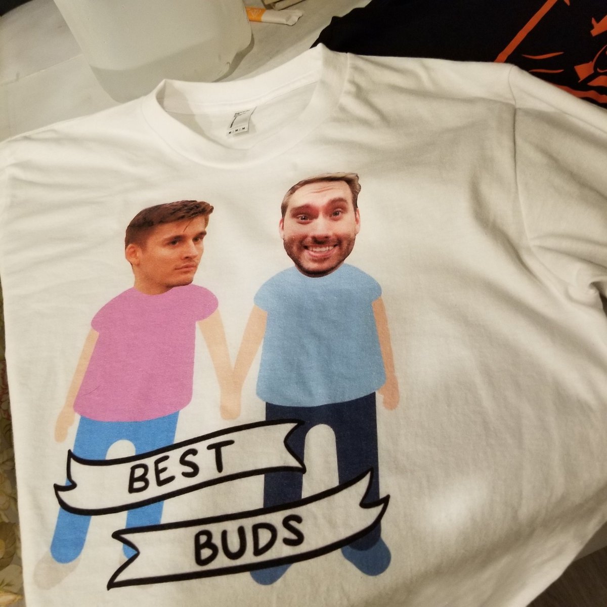 Atrioc on Twitter "GOAT best buds shirt from Lud & shirt of the GOAT