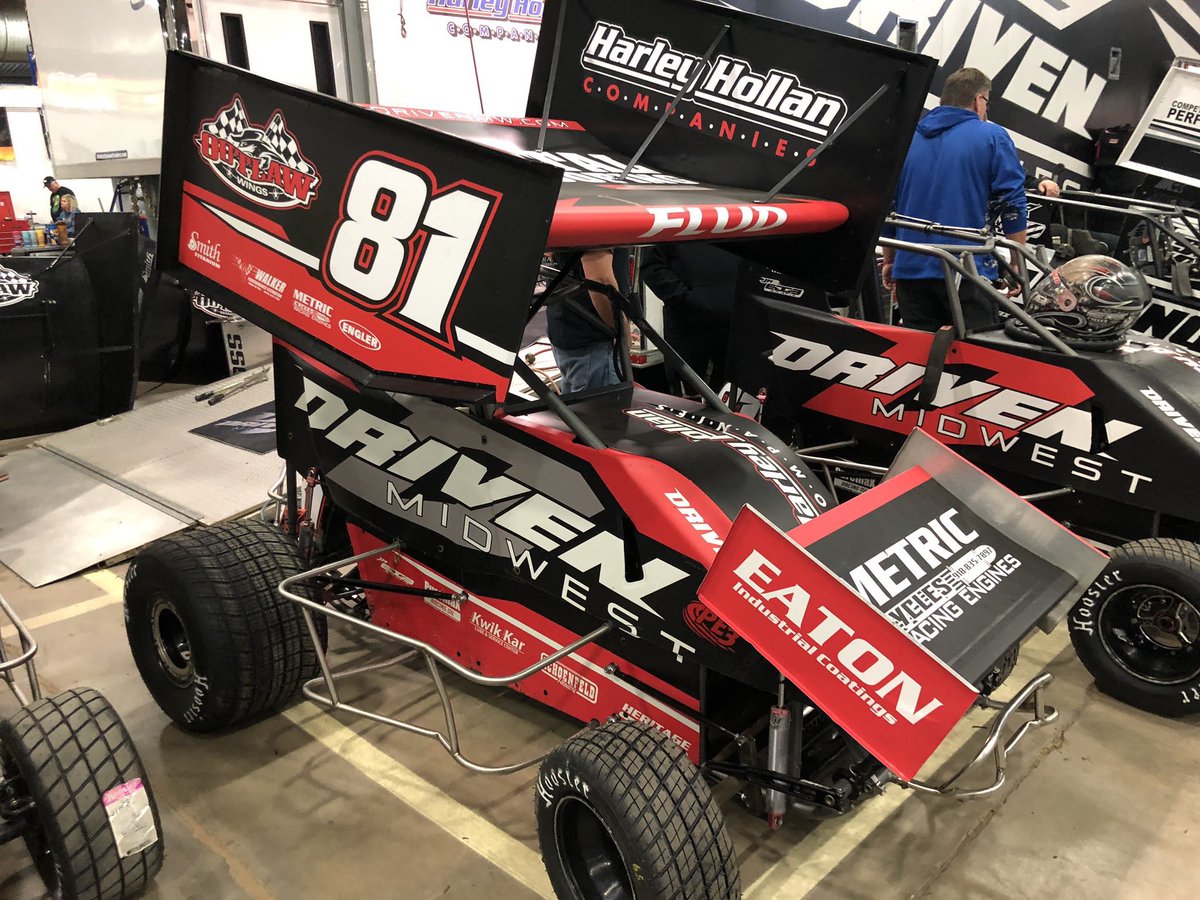 ๐ช๐๐๐๐๐ฃ๐๐๐๐ (@walkapedia_) on Twitter photo A 7th-to-1st heat and a 4th-to-2nd qualifier has landed Frank Flud (<a href="/81Racing/">Frank Flud</a>) ON THE POLE of tomorrowโs headlining Tulsa Shootout Outlaw main event!
Flud will lead the field to the green flag of the 55-lapper aboard the <a href="/DrivenMidwest/">DrivenMidwest</a> No. 81 as he chases Golden Driller #5! A 7th-to-1st heat and a 4th-to-2nd qualifier has landed Frank Flud (<a href="/81Racing/">Frank Flud</a>) ON THE POLE of tomorrowโs headlining Tulsa Shootout Outlaw main event!
Flud will lead the field to the green flag of the 55-lapper aboard the <a href="/DrivenMidwest/">DrivenMidwest</a> No. 81 as he chases Golden Driller #5!