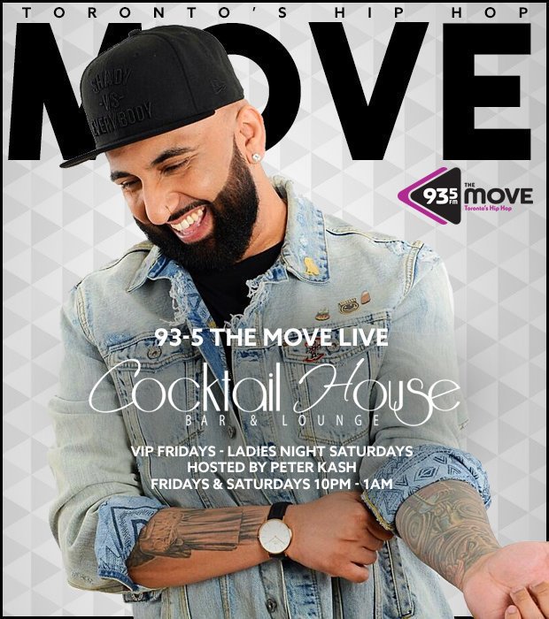 andreblenman's tweet photo. #FreshVibes #FirstFriday of 2019 >>> Tune In #Toronto @935TheMoveTO is #Live2Air from 10pm - 1am w/ @PeterKash at #CocktailHouse in #Pickering >>> Ladies Free before 12! Free Parking! #Letsgo https://t.co/mm3wDfIycW