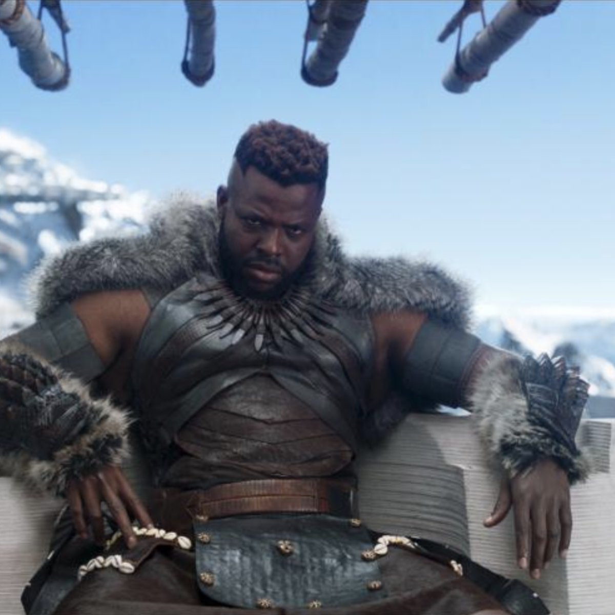 Pop_Pop_Hotep's tweet image. M&apos;Baku didnt risk his life for Wakanda for this. 
#siblingproblems