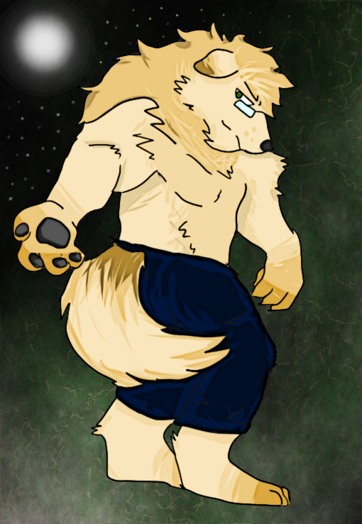 Anime Werewolf Boy Art