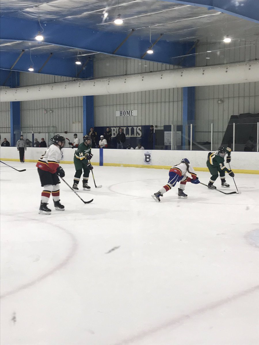 The ice hockey team continued their UNDEFEATED season with a 12-3 win over Poolesville/Blake! @DmassHockey @cburghockeydgc <a href="/DHS_Principal/">Kurt Schneider</a>