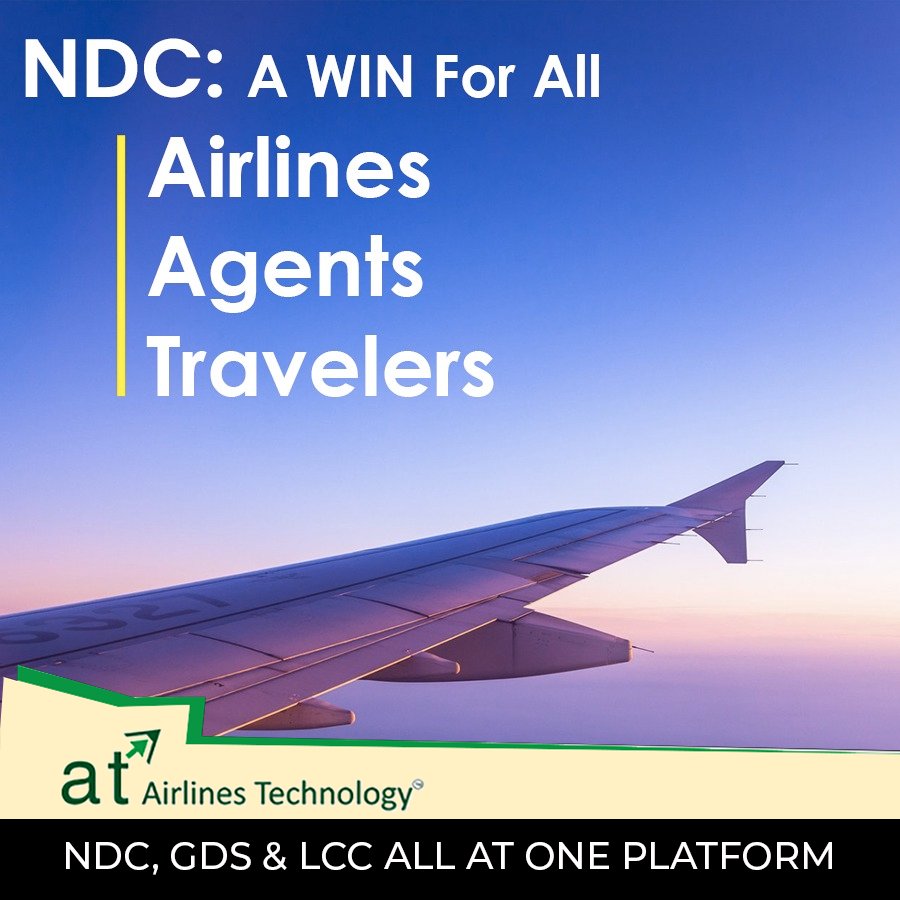 AirlinesTech's tweet photo. Win - Win situation for Airlines, Agents &amp; Travelers!

#NDC #IATA #Technology #Advancement #NewGen #Booking #BookingEngine #B2B #airlinestechnology #revenue #ndc #agents #travelers https://t.co/xLs5kf5kOP