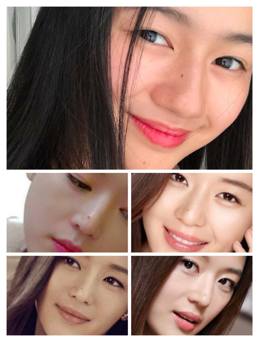 KaoRhysForevah's tweet photo. Hi Kaori I bet u know this girl below. Look,you both have a mole on the same spot of your face.And remember, you're both very pretty. I collaged this b'cos I remembered Aljun saying that u have some insecurities,Baby girl 'wag ganun. #KAORHYSTuloyAngLaban
#OneStepCloserKAORI https://t.co/d7urKUXSj0