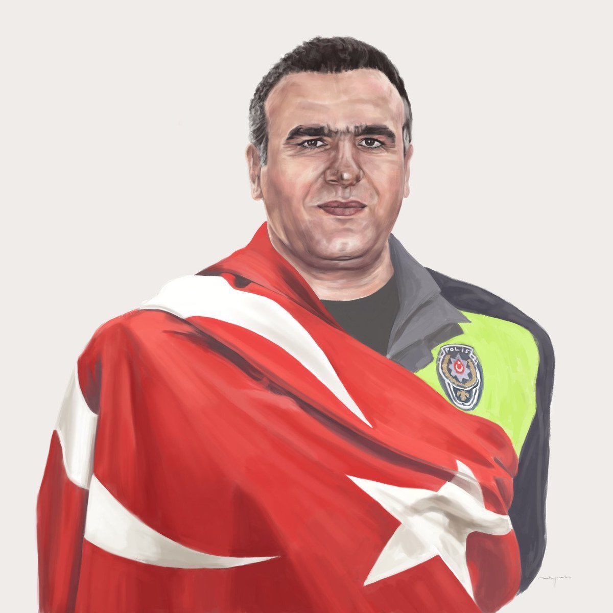 Teröristlere geçit vermeyerek büyük bir kahramanlık örneği gösteren #FethiSekin'i şehadetinin ikinci yil dönümünde rahmetle ve minnetle anıyoruz...