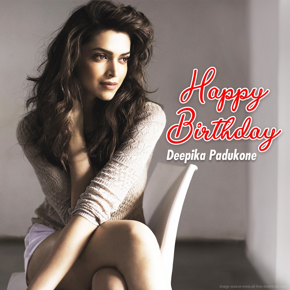 Wishing the dimple queen of bollywood, Deepika
Padukone a very happy birthday. 