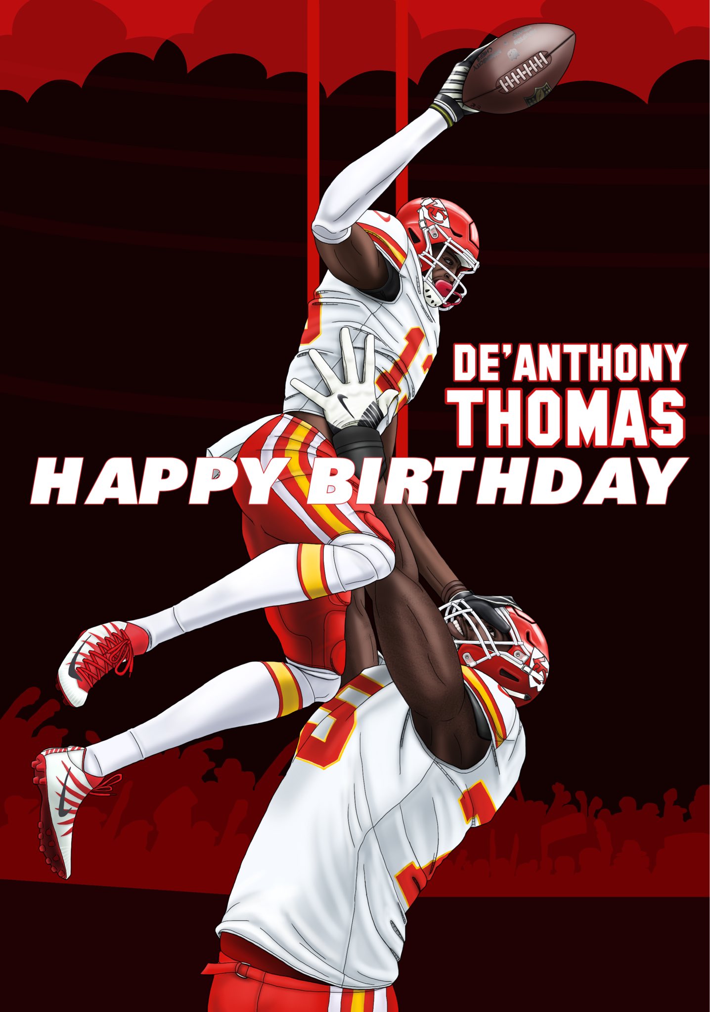 Happy birthday De anthony Thomas   