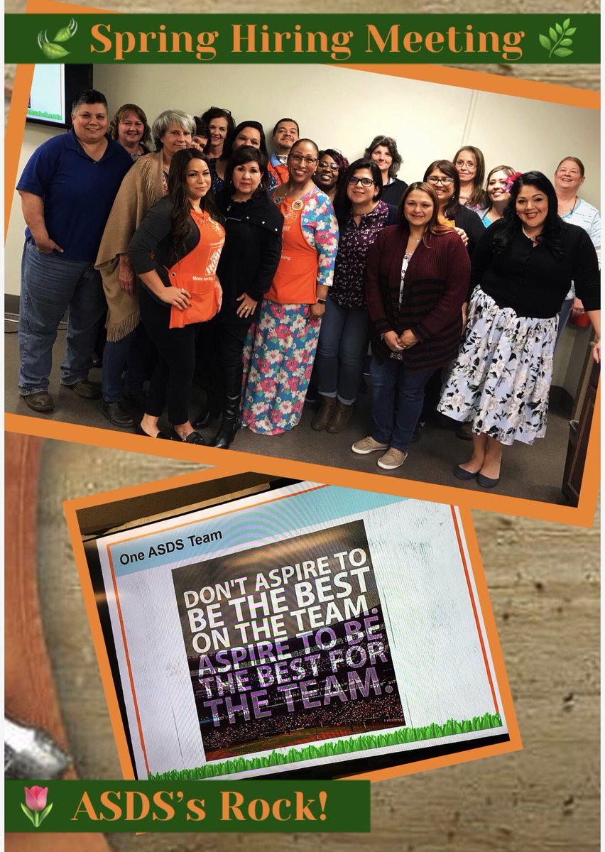 MyDepotRocks's tweet photo. 🌱What an awesome meeting today! Full of exciting information to help us prepare for Spring Hiring! Let’s do this! Congratulations to all the ASDS’s who received homers, keep up the GREAT work! And thank you Lynn for hosting both districts🍃
#SpringHiring2019 #ASDS https://t.co/Vnl7z3Jn9p
