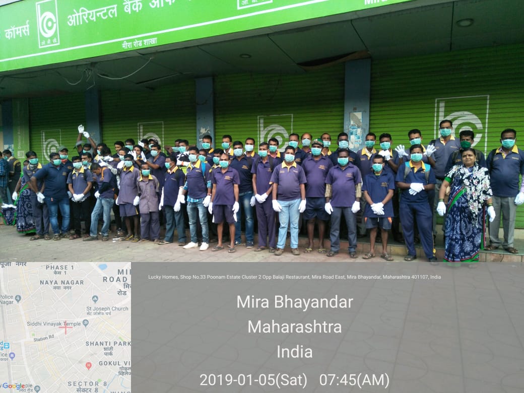 Awareness about Personal Protection Equipment between Sanitary staff of Mira Bhayandar Municipal Corporation @SwachhBharatGov @ZSBPMaharashtra #Swachhbharatmission #SwachhMaharashtra #SwachhSurvekshan