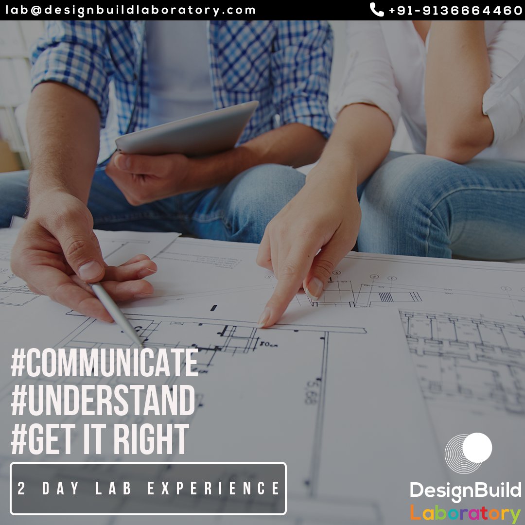 DesignBuildLabo's tweet image. 2 Day Lab Experience to help you #UNDERSTAND what you should say and how you should say it to #GETITRIGHT

Plan your house or office ON YOUR OWN as per your lifestyle.
Website: bit.ly/2Qk4411
#InteriorDesign #HomeDecor #DesignBuildLab
#interiordesigner #homedesign