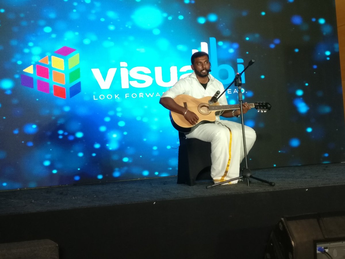 vigneshncc's tweet photo. #vbiday Solo Performer. That was an awesome one Anto! https://t.co/769XbsWc7a