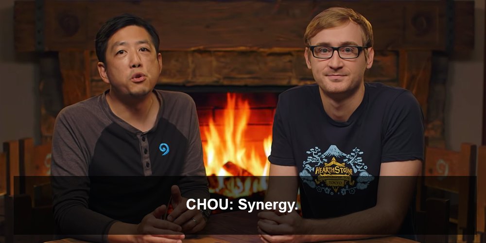 Incorrect_HS's tweet image. .@chespace: You don’t need perfect people to make a perfect team. You need people whose flaws feed into each other. It’s – what do you call it?
Braithwaite: Codependency.
Chou: Synergy.

Our best wishes to Chou as he embarks on his next adventure! Thank you for your work!