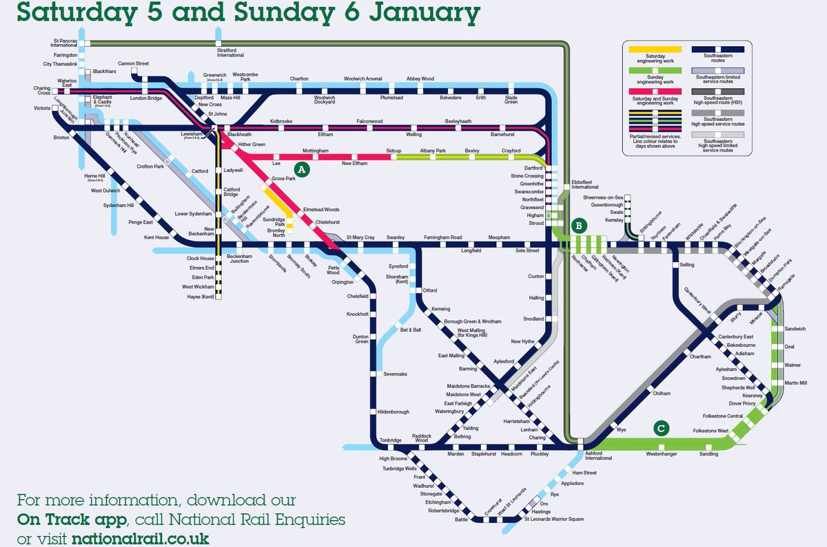 Sidcup Train Line Map Southeastern On Twitter: "🚧 Engineering Work Affects Trains Through  #Hithergreen & #Grovepark All Weekend, And Services Through #Sidcup,  #Rochester And #Folkestonecentral Tomorrow. For More Information, Click  Here Https://T.co/Fgiroodwwm Https://T.co ...