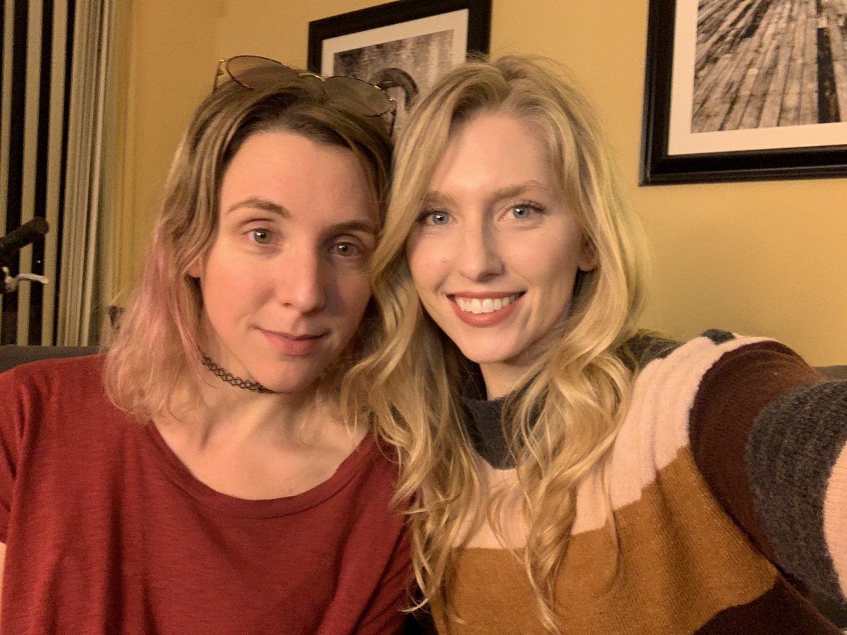 Got to shoot a #sketch last night with this lovely woman... I can’t wait to show y’all how much of a #silly butt I can be! 😂😂😂 #FemaleFilmmakerFriday #femalecomedy #actorlife
