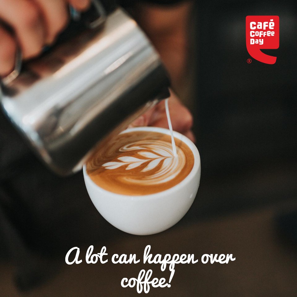 CCDMalaysia's tweet photo. Indeed, a lot can happen over coffee!
#CCDMy #KualaLumpur #NuSentral #Pearlpoint #Coffee #LatteArt #Cafe #Conversations https://t.co/oAG4po3DTu