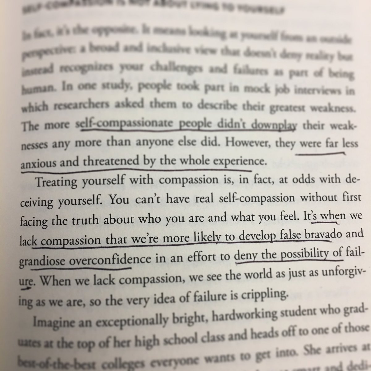 Be kind to yourself #selfcompassion #selfcare #SaturdayMorning #goodmorning from the book #emotionalagility by @SusanDavid_PhD