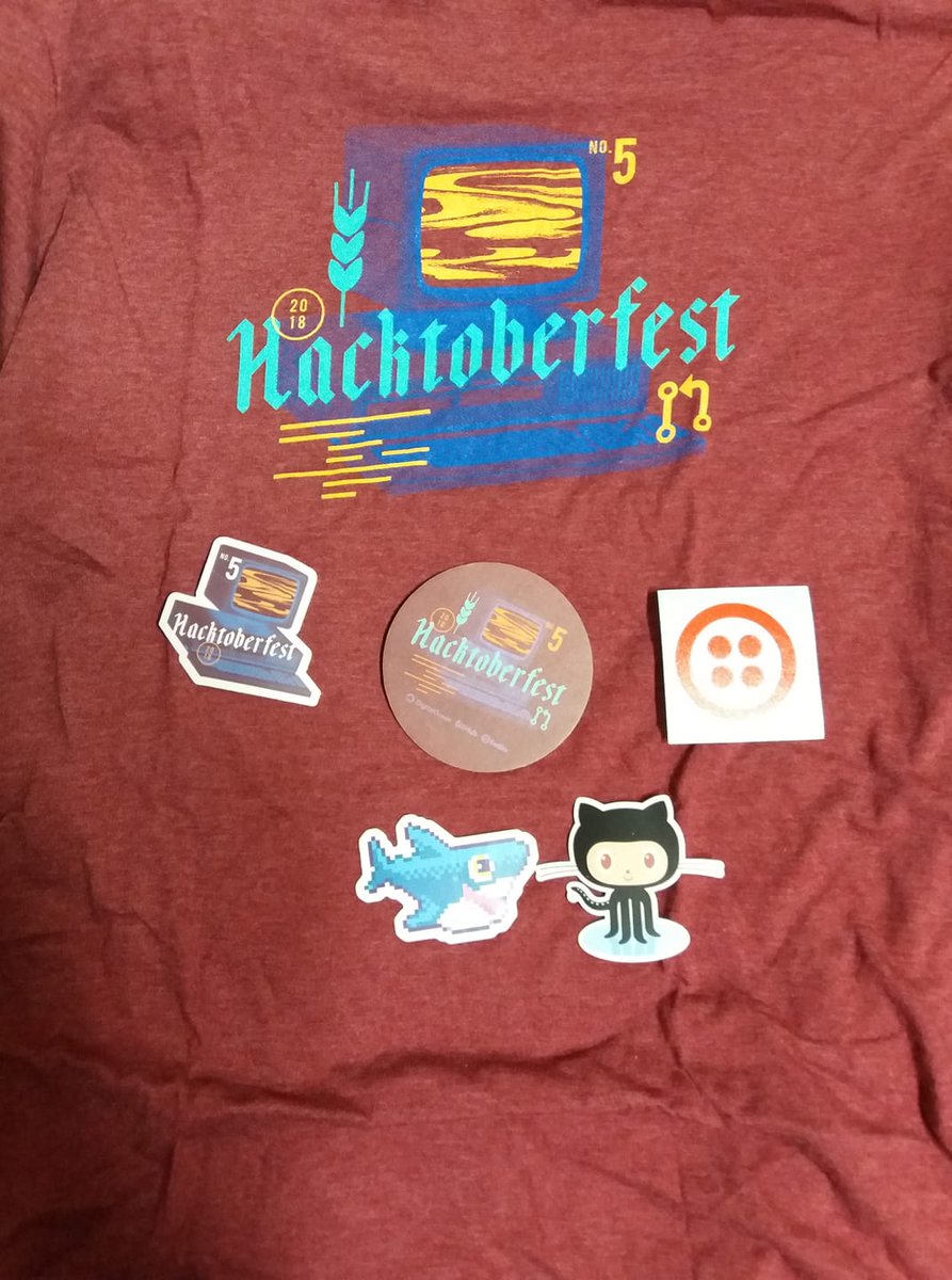 Thanks <a href="/DigitalOcean/">DigitalOcean</a> #Hacktoberfest :)