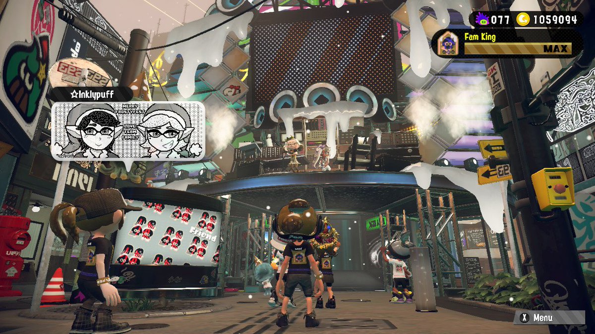 AzureZero13's tweet image. #Splatoon2 #Splatfest #TeamFam King status!