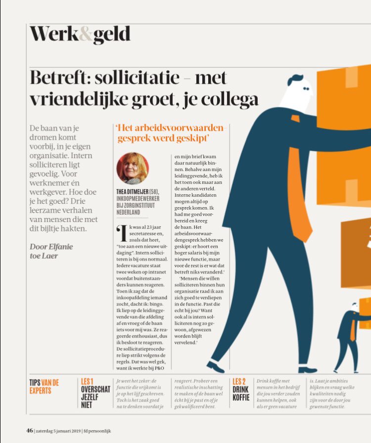 aaltjevincent's tweet photo. Intern #solliciteren tip: 

Drink koffie ☕️ met mensen in het bedrijf die jou verder zouden kunnen helpen, ook als er geen vacature is. Laat je ambities blijken en vraag welke kwaliteiten nodig zijn voor de door jou gewenste functie.😀

via @FD_Persoonlijk https://t.co/xXwaZlYIUx https://t.co/GeEXJaroCn