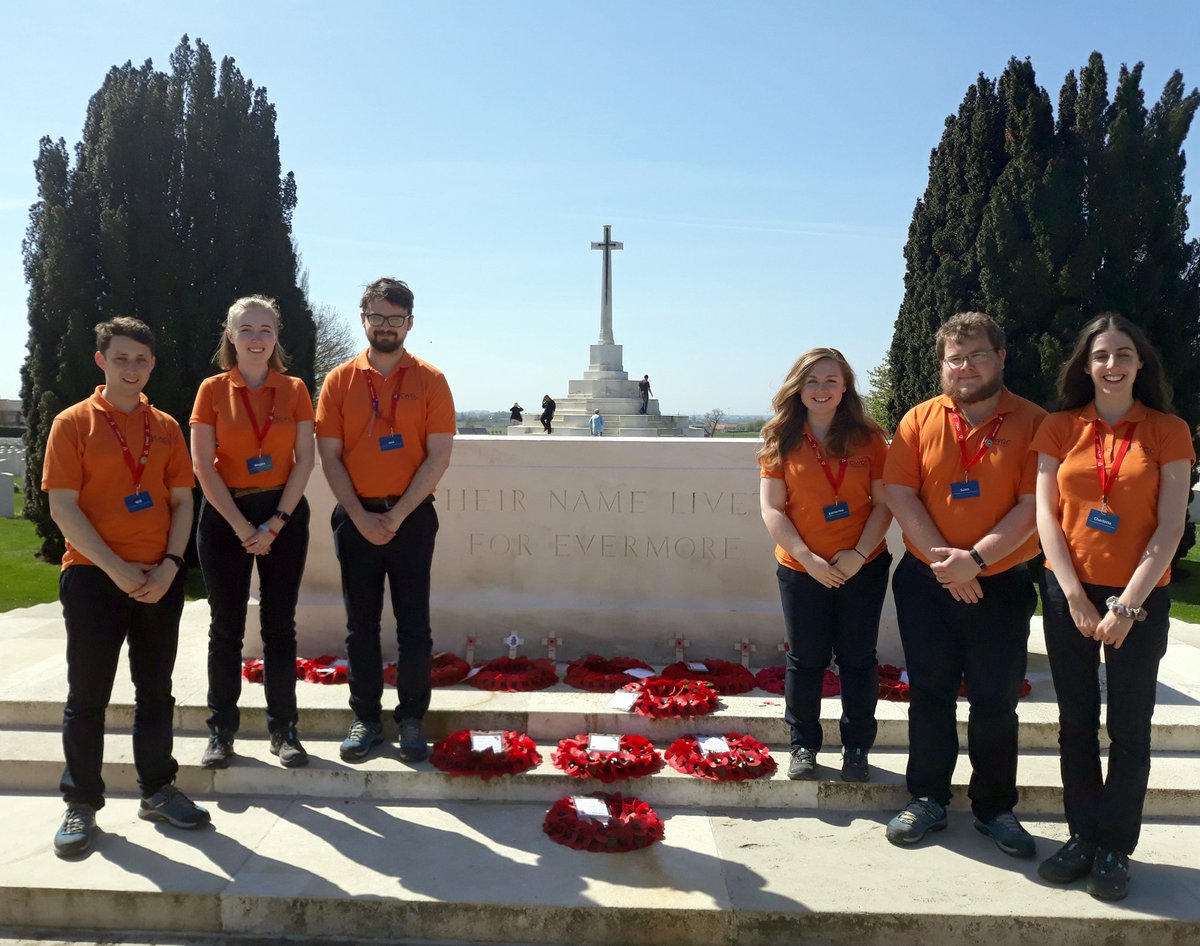 CWGC's tweet photo. The @CWGC is now seeking applications from students aged 18 or over to join its Interns programme in 2019. Find out more about the scheme, and apply, here: https://t.co/wZadVSi2ym #CWGCinterns https://t.co/WDQ7HoAcls