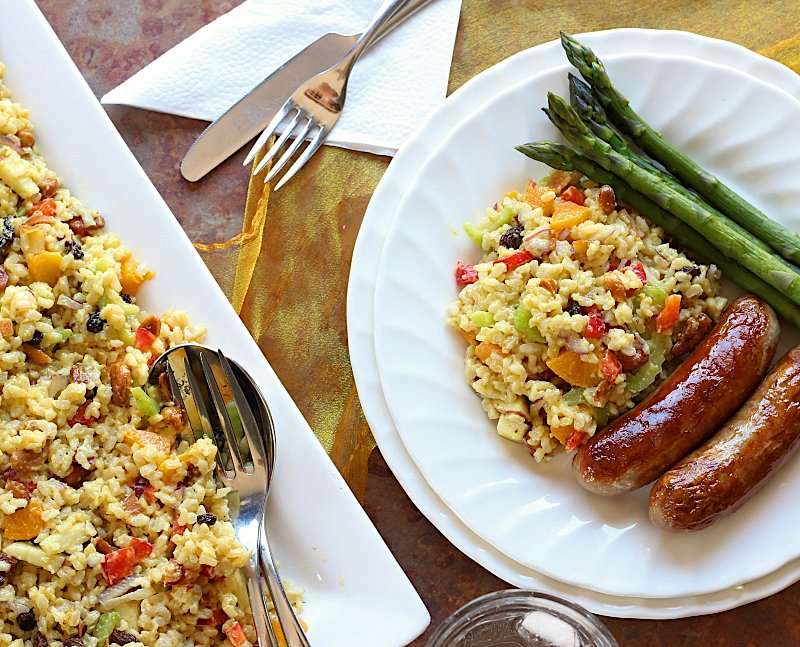 Tanias_Kitchen's tweet photo. Fruity &amp; Nutty, Curried Brown Rice Salad - This delicious, vibrant brown rice salad is filled with toasted nuts, fruit &amp; vegetables, all mixed together in a tasty curry mayonnaise
#newzealand #recipes #salad #dinner #delicious #recipes #foodblogger #yummy
https://t.co/M50AI98GFN https://t.co/7m5c3ImHHD