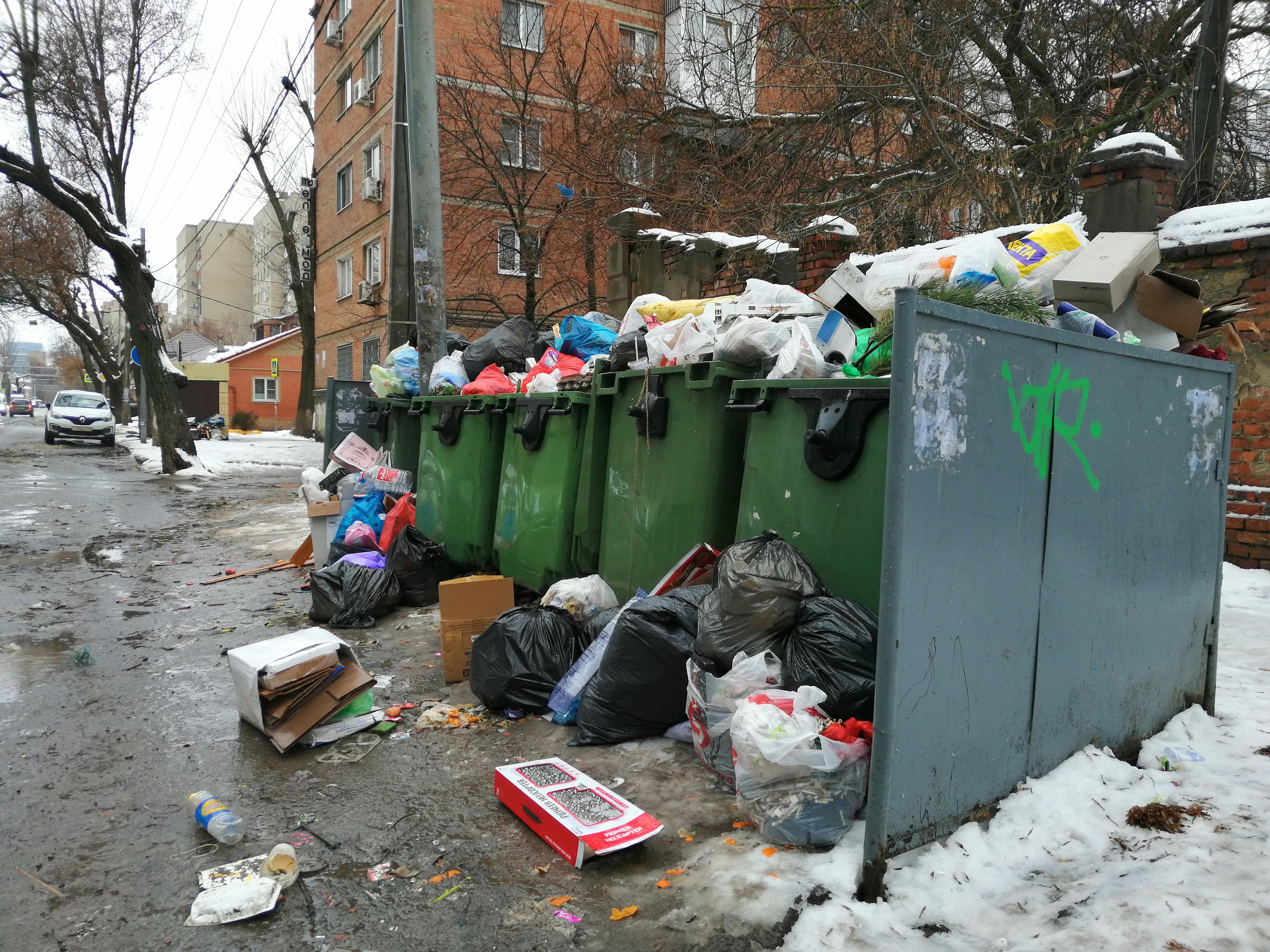 Ростов на Дону мусорники