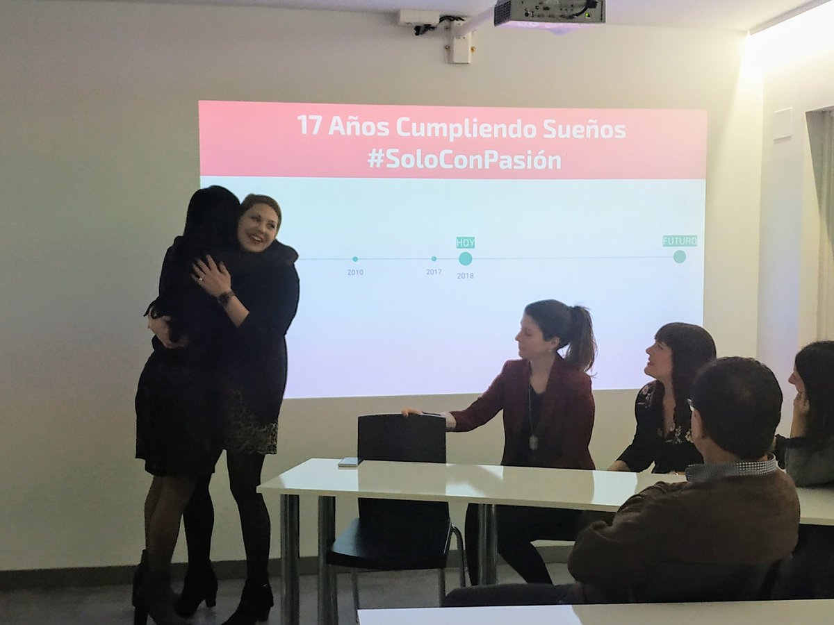 NettDigital's tweet photo. Un 2018 lleno de éxitos. Un comité de dirección @LaraTejeda @MyriamCarrel #RaúlAlconchel #AlexRuiz #BeatrizGil #AnaOlivar felices por todo lo conseguido unidos por un sueño en #17AniversarioNETT #MasterMPD #MasterTGD https://t.co/JoFpAHbXDG