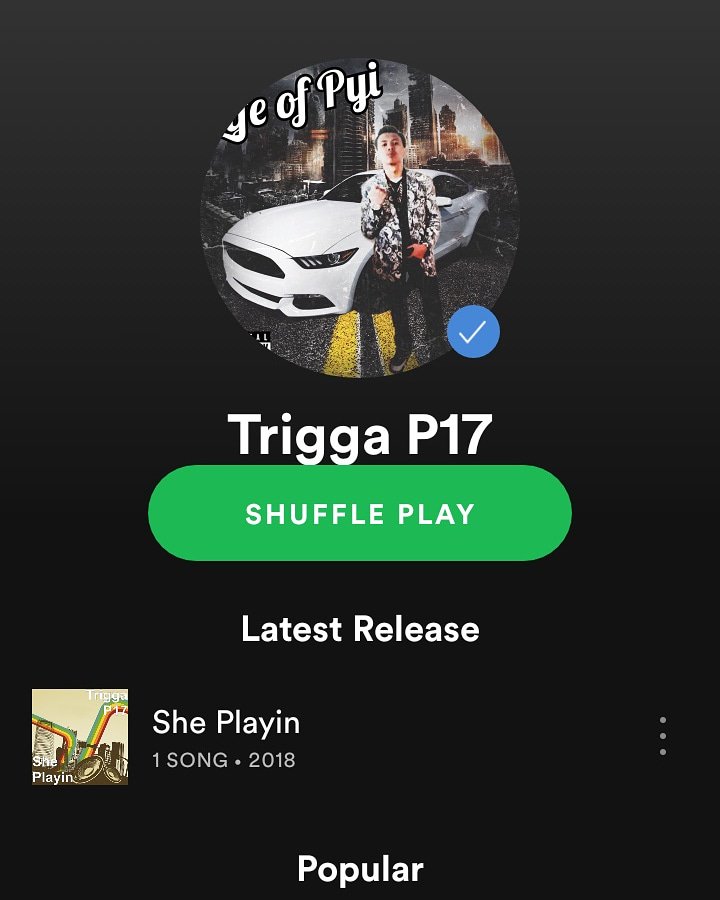 TriggaP4's tweet photo. check it out #Spotify #itunes #applemusic #rap #trap #hiphop #dance #dancer #spotifyverified https://t.co/rp6fB9zpNt