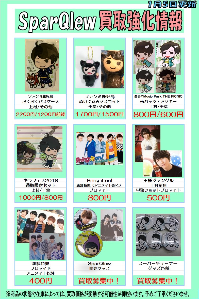 SparQlew グッズまとめ売り SparQlew グッズまとめ売り メンバーセット (SparQlew) - Kiramune