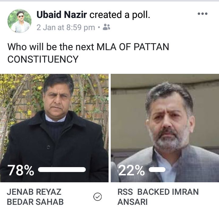 UBAIDNA75340582's tweet photo. We hope the upcoming election results would be also Like this
#jeet #humari #INSHAALLAH
@OmarAbdullah @JKNC_ @FarooqAbdullah_ @nasirsogami @riyazbedar
#Say #no #to #bjpc & #bjpdp. https://t.co/zn6mKXH02K