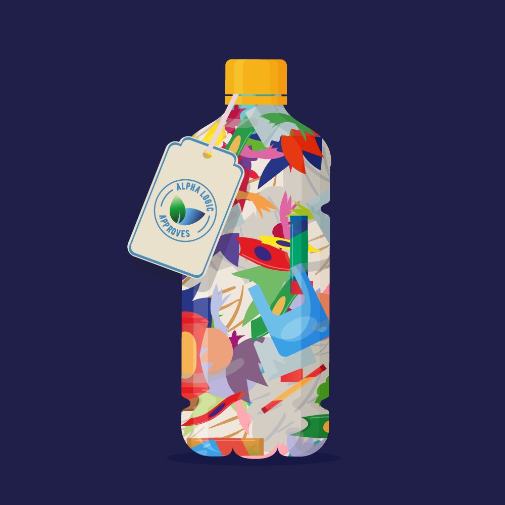 AlphaLogicWaste's tweet photo. Want to try something new this year? Try building an #Ecobrick. They are created by packaging used plastic into a plastic bottle to a set density. #RecycleTodaySaveTomorrow https://t.co/SrVO4yewCC