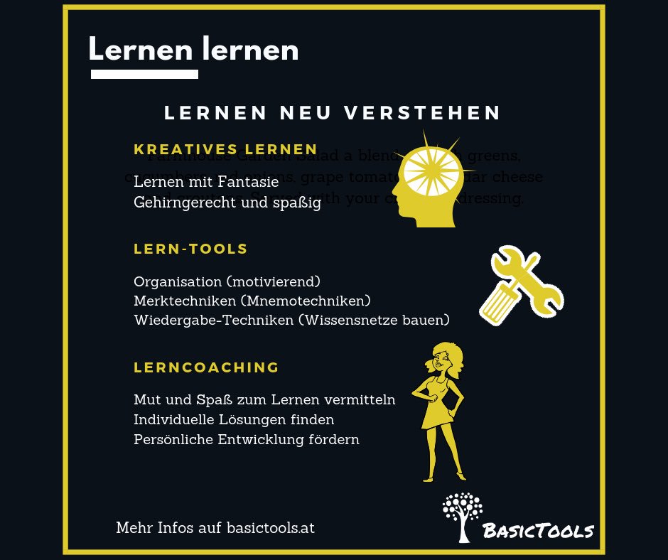 basictools_at's tweet photo. Lernen lernen - kreativ und mit Spaß! 📚🔜🧠🥳
#lernen #lernenlernen #lerncoaching #lerncoach #kreativeslernen #motivation #fantasie #lerntechniken #übersichhinauswachsen #mnemotechniken #wissen #besserwerden #coaching #coach #lernenfürsabi #lernenfürsleben #studieren #studium https://t.co/gR9DY5nET0