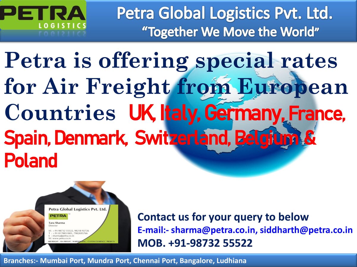Petra Global Logistics Pvt Ltd Petra Logistics Truly Believe That Providing A Best In Class Service And Being A True One Stop Shop Has Set Manitoulin Apart From Our Competitors We Had Filed Some