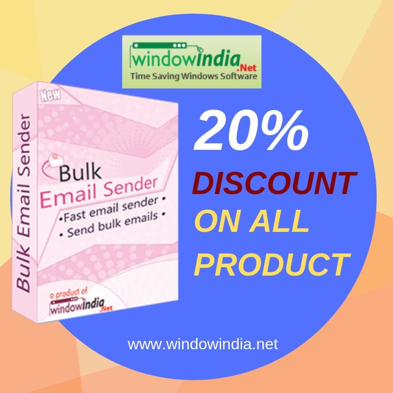 WindowIndia1's tweet image. Enhance Your work Speed with Bulk Email Sender
#bulkemailsender #bulkemailsoftware #sendbulkemails #sendemailsinbulk
windowindia.net/bulk-email-sen…