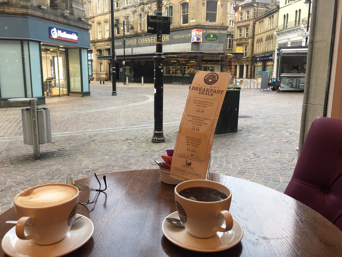 Sat in <a href="/TiffinCoffee/">Tiffin Coffee House</a> watching the morning go by. #independent #useitorloseit